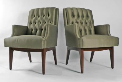 Jens Risom Chairs by Jens Risom