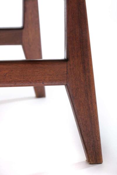 Jens Risom Early Jens Risom Low Profile Walnut Coffee Table circa 1948