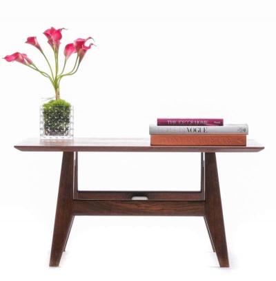 Jens Risom Early Jens Risom Low Profile Walnut Coffee Table circa 1948