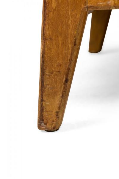 Jens Risom Jens Risom Danish Mid Century Birch and Light Gray Laminate Serving Table