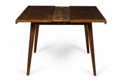 Jens Risom Jens Risom Danish Mid Century Walnut Draw Leaf Dining Table
