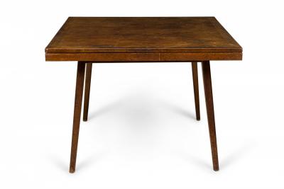 Jens Risom Jens Risom Danish Mid Century Walnut Draw Leaf Dining Table