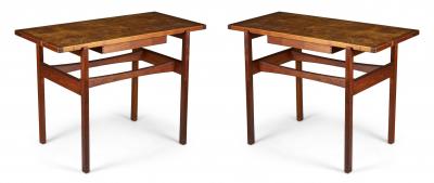 Jens Risom Jens Risom DanishWalnut Single Drawer Console Tables