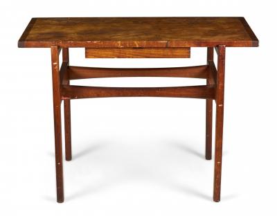 Jens Risom Jens Risom DanishWalnut Single Drawer Console Tables