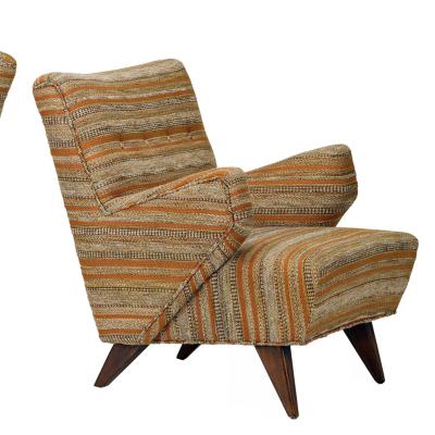 Jens Risom Jens Risom Early lounge chairs model 35 for Knoll Associates