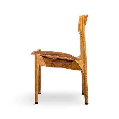 Jens Risom Jens Risom General Purpose Mid Century Walnut Dining Chair Set of 4