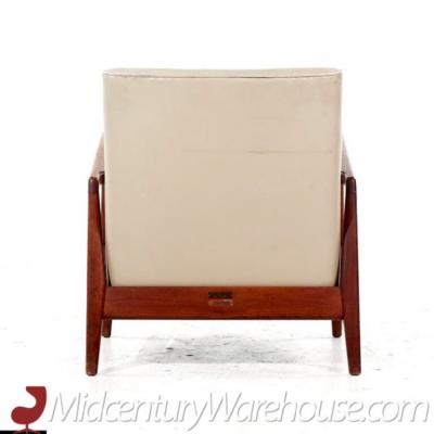 Jens Risom Jens Risom Mid Century Model U430 Walnut Lounge Chair