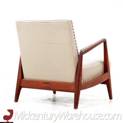 Jens Risom Jens Risom Mid Century Model U430 Walnut Lounge Chair