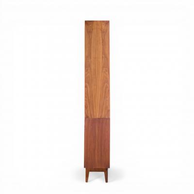 Jens Risom Jens Risom Mid Century Walnut 2 Piece Bookcase