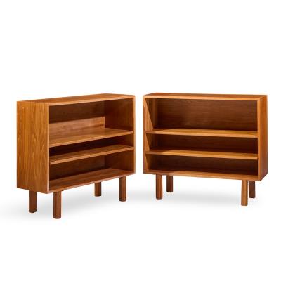 Jens Risom Jens Risom Mid Century Walnut Book Case Pair