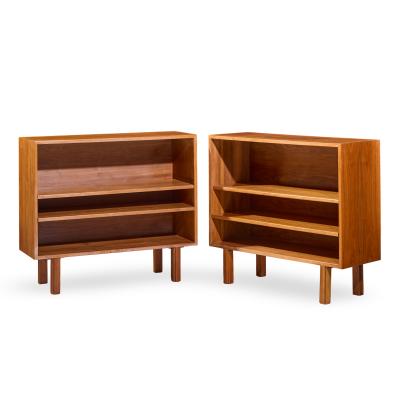 Jens Risom Jens Risom Mid Century Walnut Book Case Pair