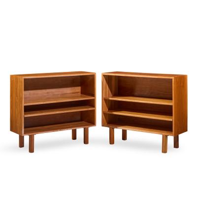 Jens Risom Jens Risom Mid Century Walnut Book Case Pair