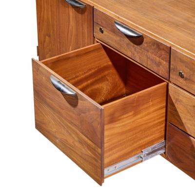 Jens Risom Jens Risom Mid Century Walnut Credenza