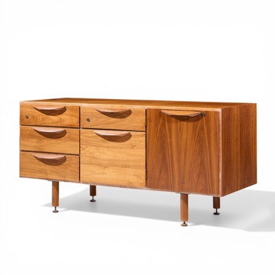 Jens Risom Jens Risom Mid Century Walnut Credenza