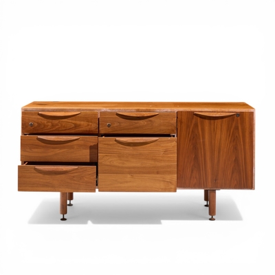 Jens Risom Jens Risom Mid Century Walnut Credenza
