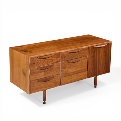 Jens Risom Jens Risom Mid Century Walnut Credenza