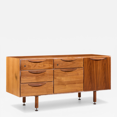 Jens Risom Jens Risom Mid Century Walnut Credenza