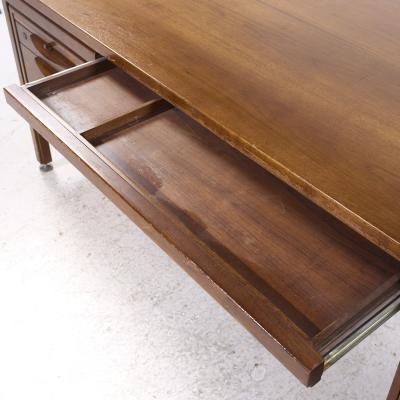 Jens Risom Jens Risom Mid Century Walnut Executive Desk