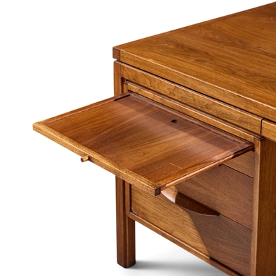 Jens Risom Jens Risom Mid Century Walnut Executive Desk
