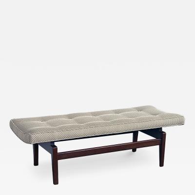 Jens Risom Jens Risom Mid Century Walnut Floating Bench
