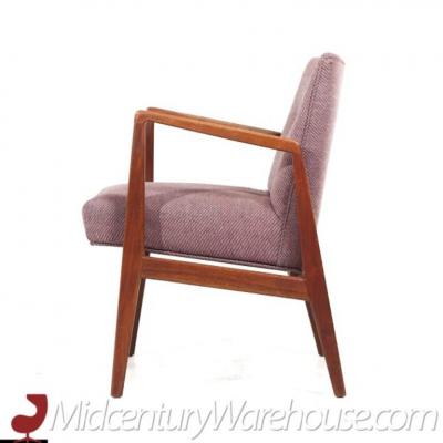 Jens Risom Jens Risom Mid Century Walnut Lounge Chair