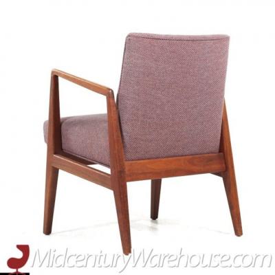 Jens Risom Jens Risom Mid Century Walnut Lounge Chair