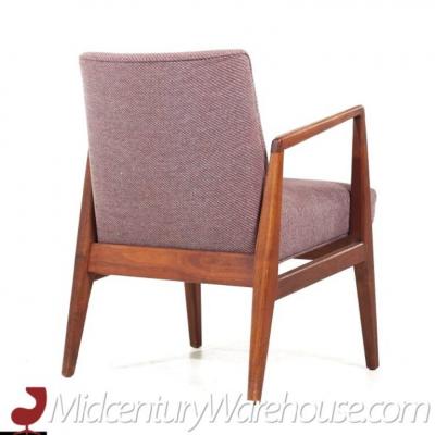 Jens Risom Jens Risom Mid Century Walnut Lounge Chair