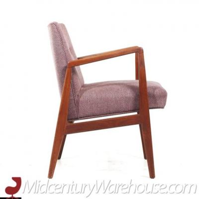 Jens Risom Jens Risom Mid Century Walnut Lounge Chair