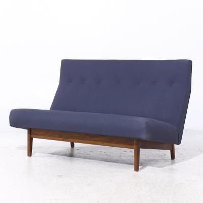 Jens Risom Jens Risom Mid Century Walnut Settee