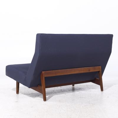 Jens Risom Jens Risom Mid Century Walnut Settee