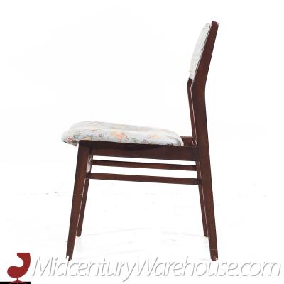 Jens Risom Jens Risom Mid Century Walnut Side Dining Set of 4