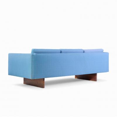 Jens Risom Jens Risom Mid Century Walnut Sofa Pair