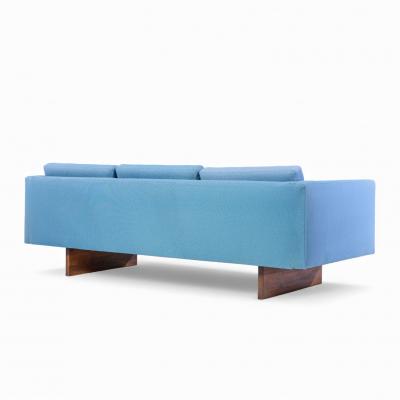 Jens Risom Jens Risom Mid Century Walnut Sofa Pair