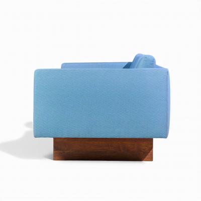 Jens Risom Jens Risom Mid Century Walnut Sofa Pair