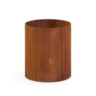 Jens Risom Jens Risom Mid Century Walnut Waste Basket