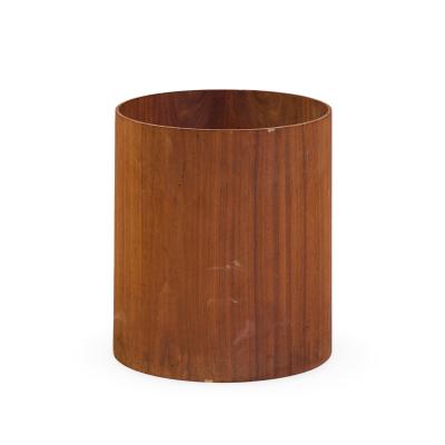 Jens Risom Jens Risom Mid Century Walnut Waste Basket