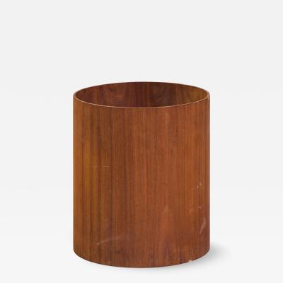 Jens Risom Jens Risom Mid Century Walnut Waste Basket
