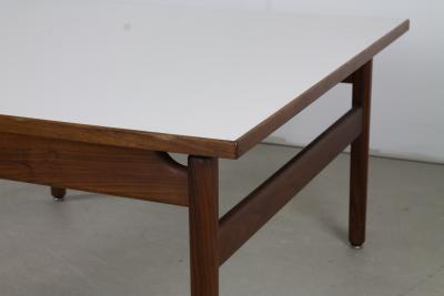 Jens Risom Jens Risom Walnut and Laminate Coffee Table