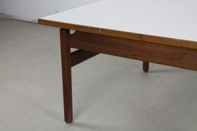 Jens Risom Jens Risom Walnut and Laminate Coffee Table