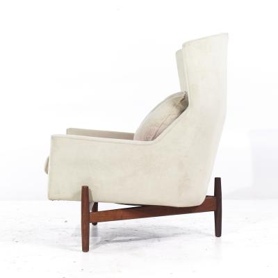 Jens Risom Jens Risom for Jens Risom Design Mid Century Walnut Big Chair