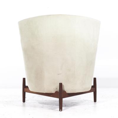 Jens Risom Jens Risom for Jens Risom Design Mid Century Walnut Big Chair