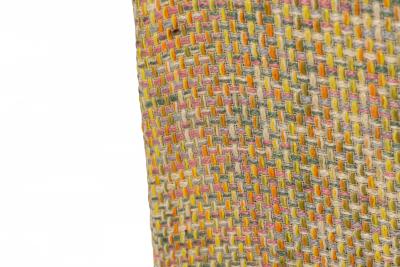 Jens Risom Jens Risom for Knoll Multi Colored Textured Upholstered Blonde Wood Side Chair
