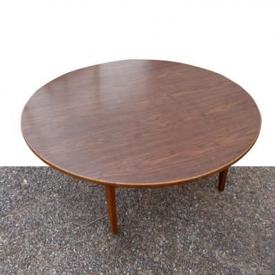 Jens Risom Mid Century Jen Rison Walnut Coffee Table