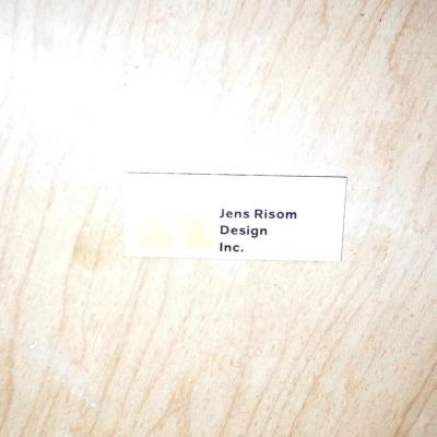 Jens Risom Mid Century Jen Rison Walnut Coffee Table
