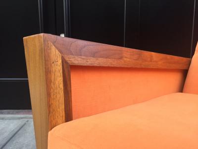 Jens Risom Mid Century Modern Lounge Chair Manner of Jens Risom