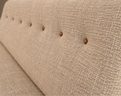 Jens Risom Mid Century Modern Walnut Floating Sofa Model U 150 by Jens Risom circa 1950s