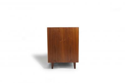 Jens Risom Mid century Jens Risom Walnut Eight Drawer Dresser