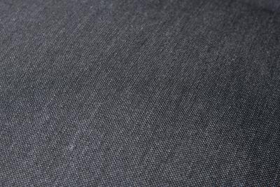 Jens Risom Pair of Jens Risom Slipper Lounge Chairs with Charcoal Tweed and Aluminum Frames