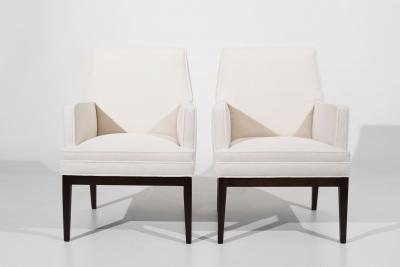 Jens Risom Set of Club Chairs in Mohair by Jens Risom C 1960s