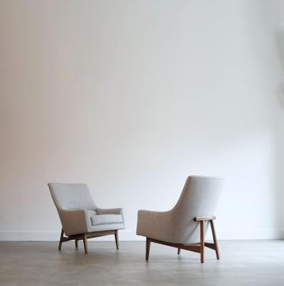 Jens Risom Set of Lounges Model 2136 by Jens Risom C 1950s